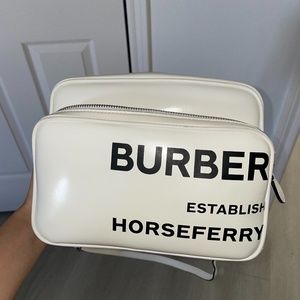 Burberry Medium Horseferry Print Leather Camera Bag